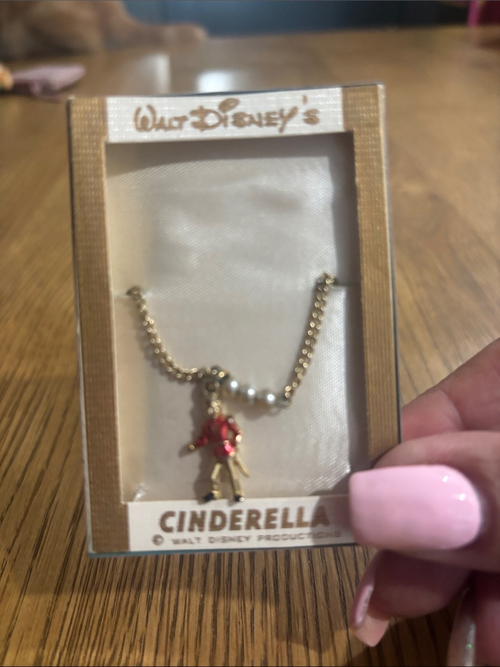 Walt Disney Production  Cinderella Prince Bracelet. Vintage